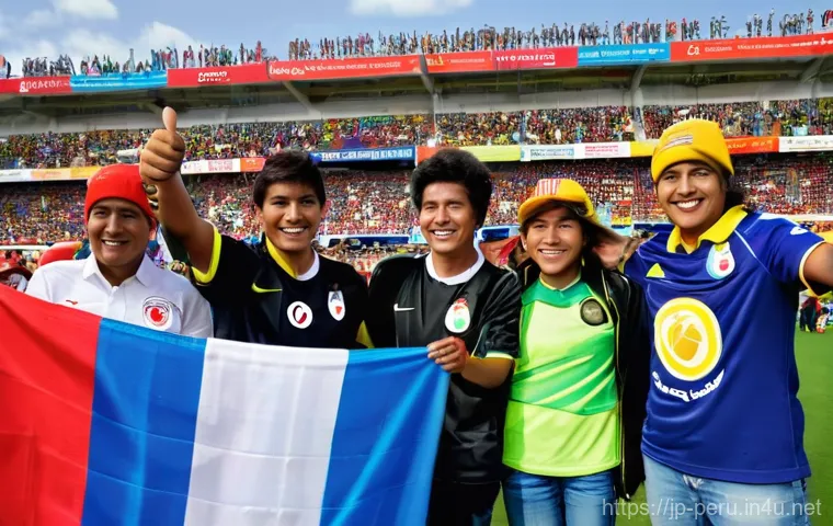페루에서 축구 경기 관람법 - **Prompt:** A bustling, sunlit street scene outside a Peruvian soccer stadium a few hours before a m... 페루에서 축구 경기 관람법 - **Prompt:** A bustling, sunlit street scene outside a Peruvian soccer stadium a few hours before a m...