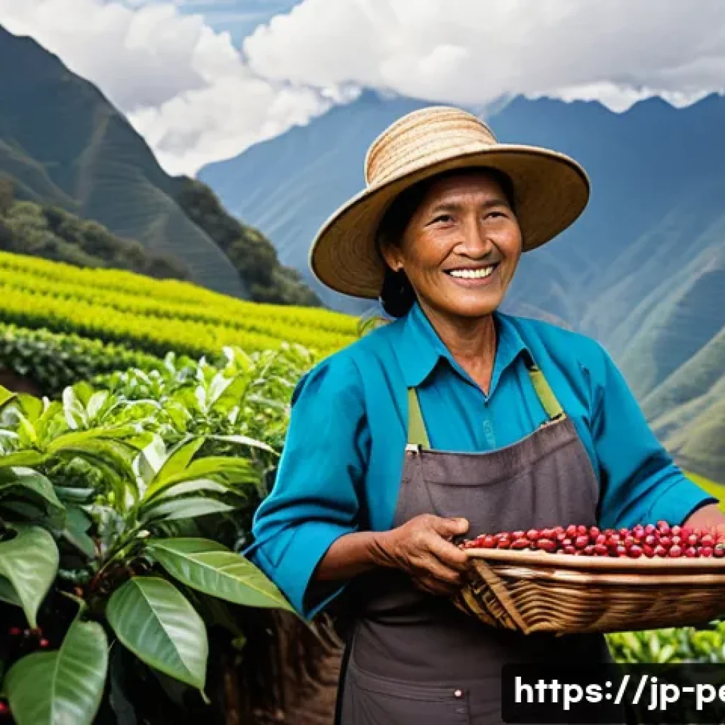 페루 커피 브랜드 추천 - **Prompt 1: A Peruvian Coffee Farmer in the Andes**
"A heartwarming, realistic scene capturing a...